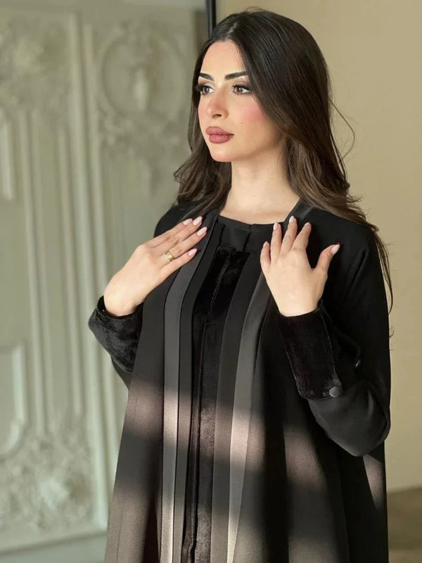 عبايه ريهام إنترنت رقم 777 - متجر دار البكري