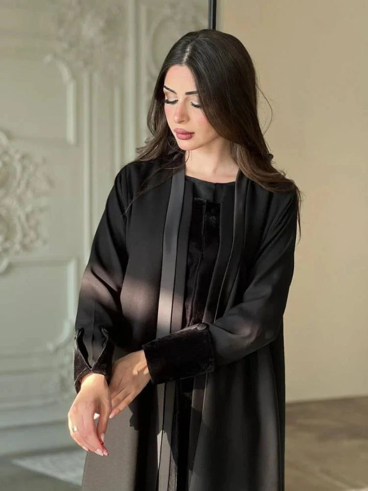 عبايه ريهام إنترنت رقم 777 - متجر دار البكري