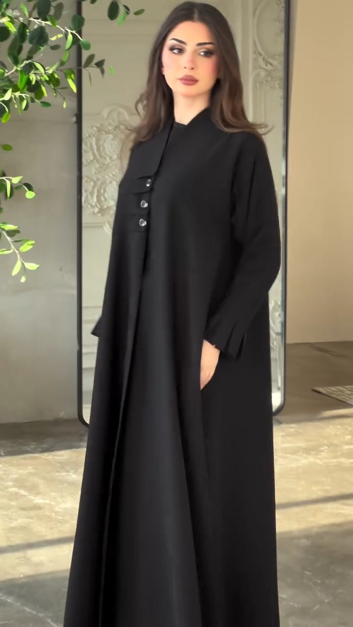 عبايه شجن عبايه انترنت نص كلوش - متجر دار البكري