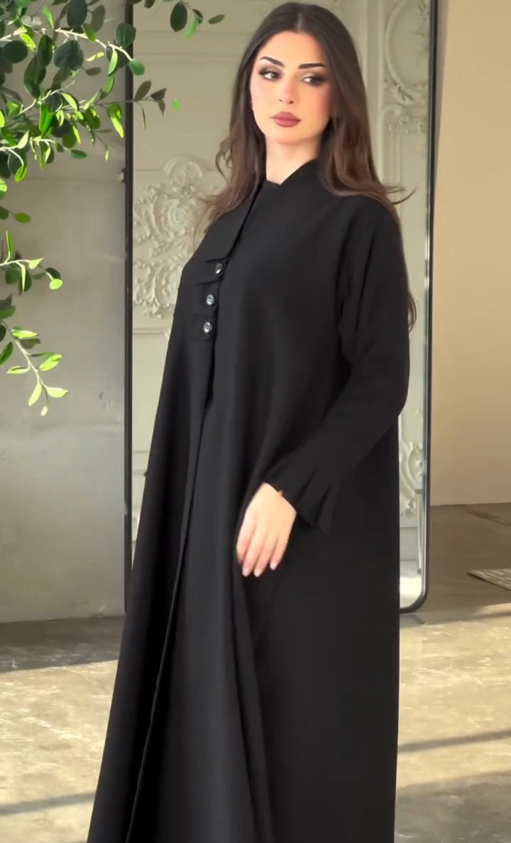 عبايه شجن عبايه انترنت نص كلوش - متجر دار البكري