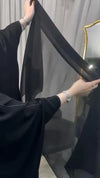 طرحه شيفون مبطنه قطن على الاطراف